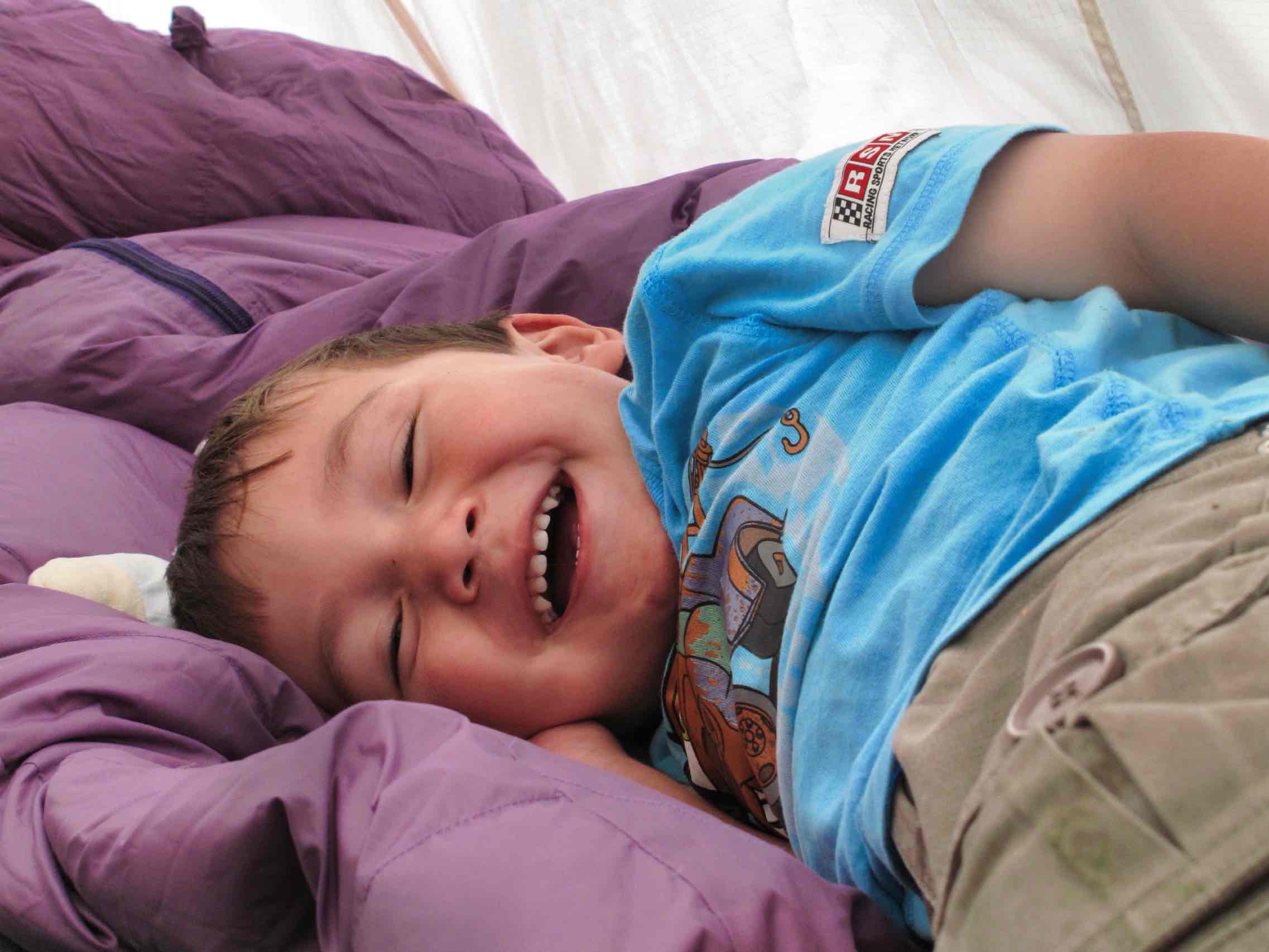 Luka er slet ikke søvnig